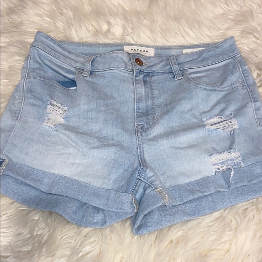 Pacsun super stretch shortie shorts, size 29